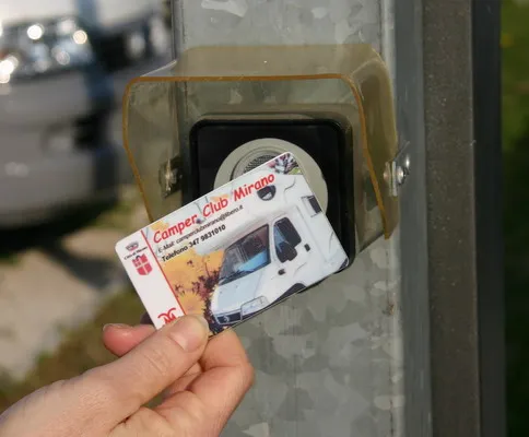 Badge accesso autonomo